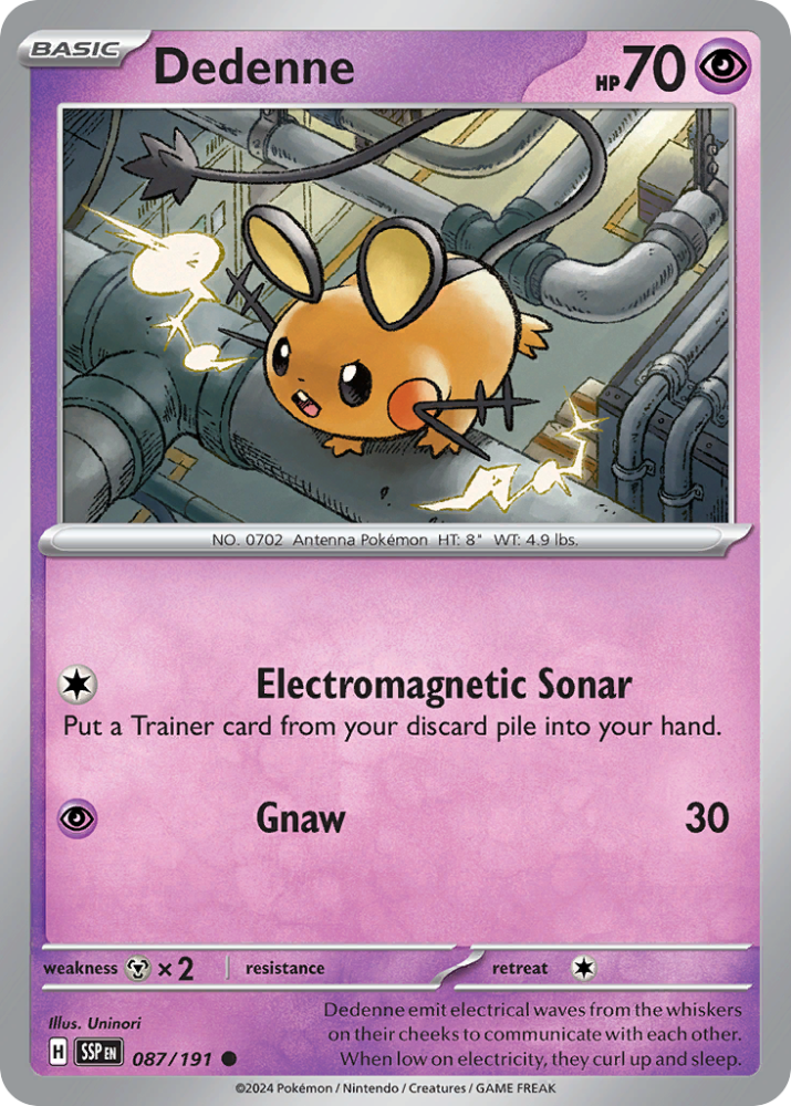 Dedenne - Surging Sparks
