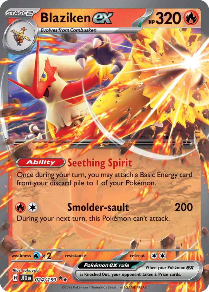 Blaziken ex - Journey Together