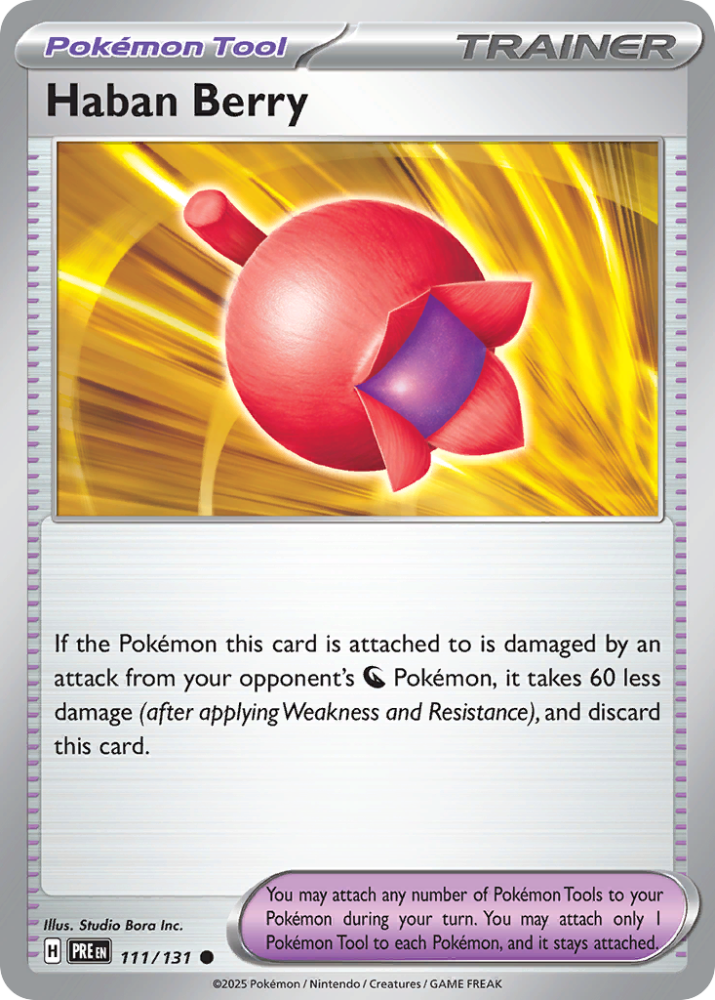 Haban Berry - Prismatic Evolutions