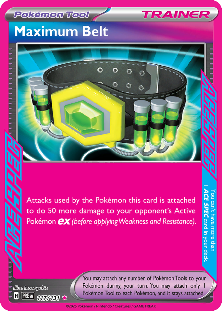 Maximum Belt - Prismatic Evolutions