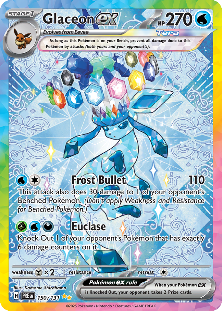 Glaceon ex - Prismatic Evolutions