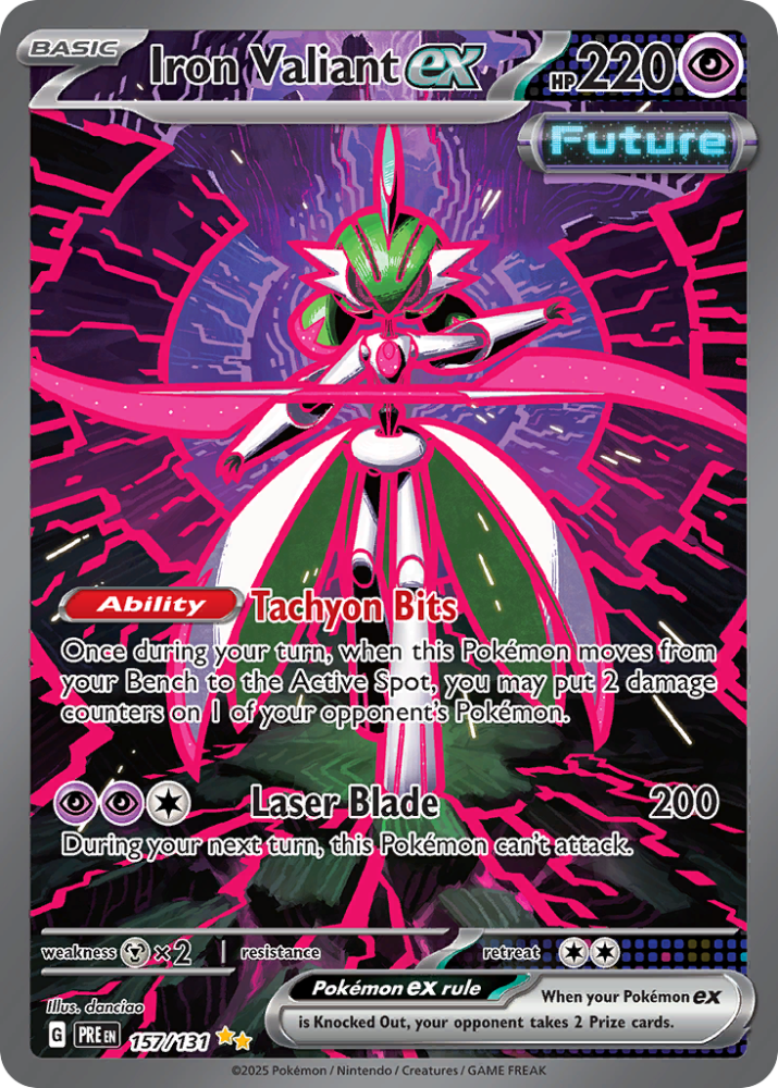 Iron Valiant ex - Prismatic Evolutions