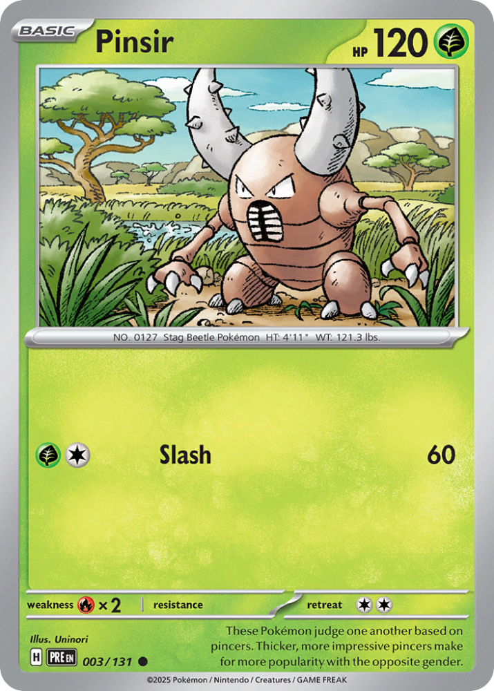 Pinsir - Prismatic Evolutions