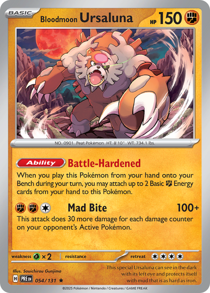Bloodmoon Ursaluna - Prismatic Evolutions