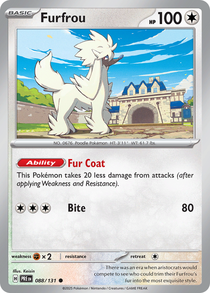Furfrou - Prismatic Evolutions