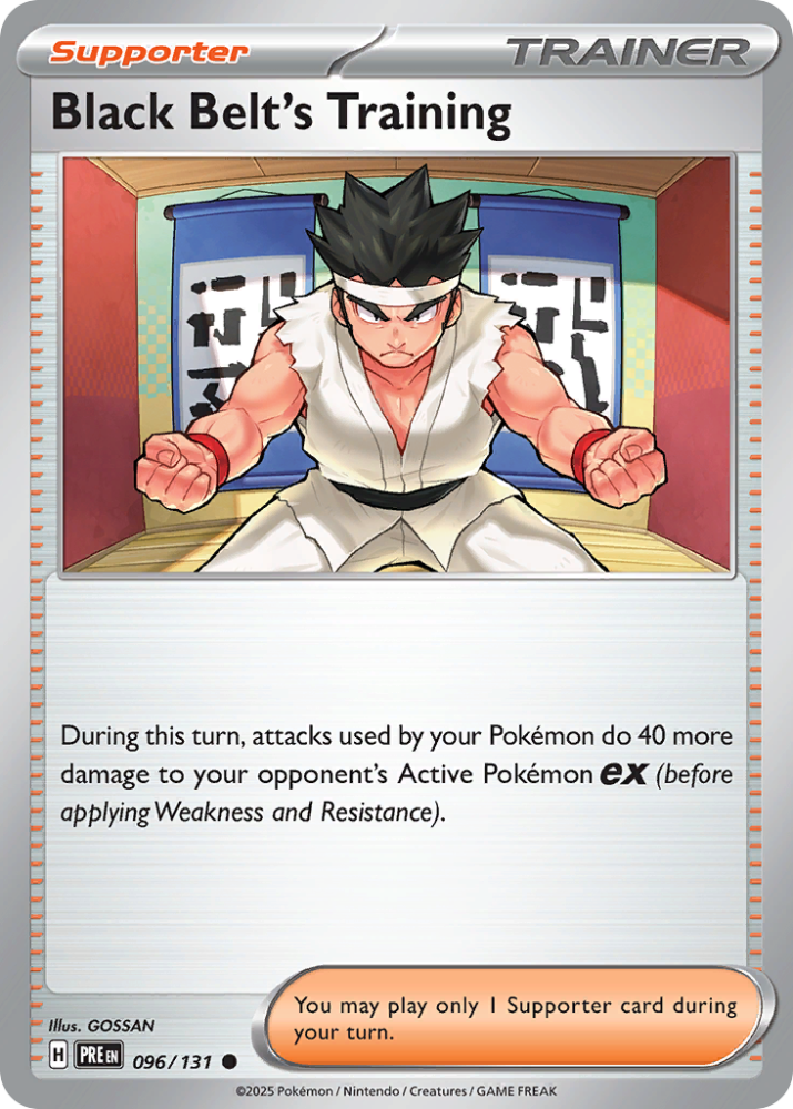 Black Belt's Training - Prismatic Evolutions