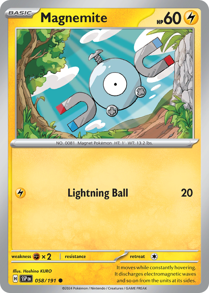 Magnemite - Surging Sparks