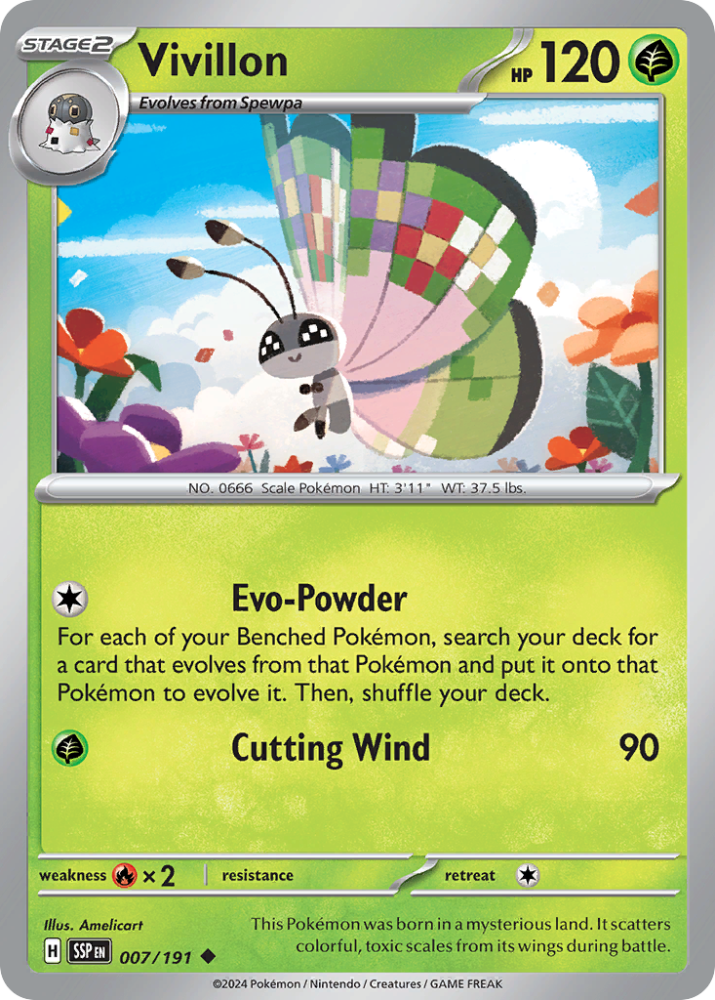 Vivillon - Surging Sparks