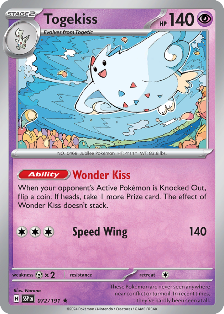 Togekiss - Surging Sparks